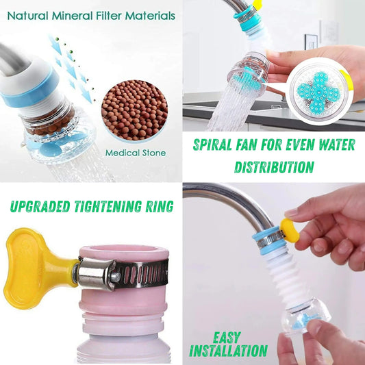 360° Rotating Kitchen Water Tap (3 PCS Bundle Offer)