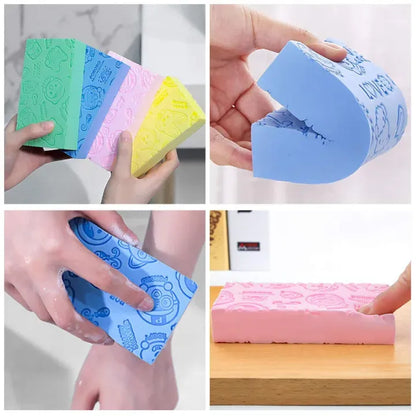 Soft Silicone Body Scrubber ( PACK OF 2 PCS )